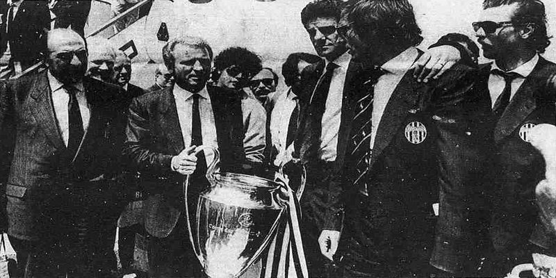 Bà đầm già giành Champions League năm 1985